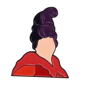 Mary Sanderson Hocus Pocus Enamel Lapel Pin NWOT